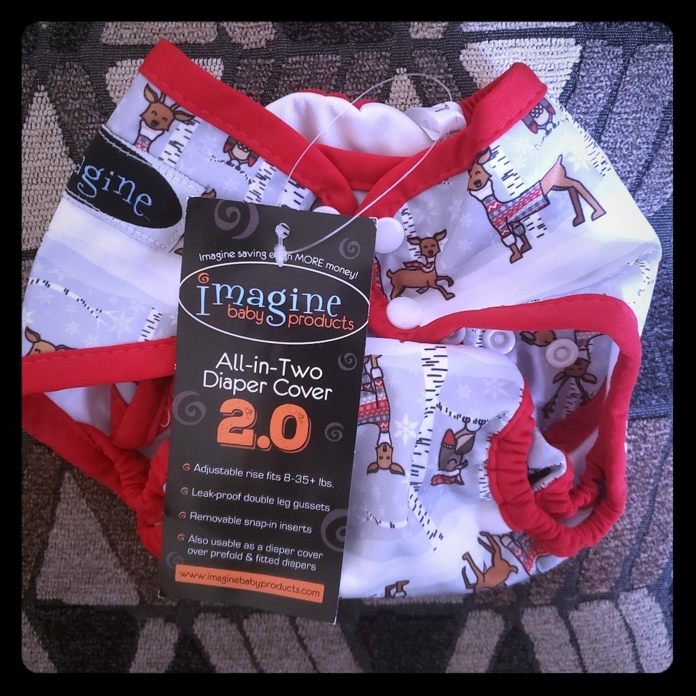 Imagine AI2 Diaper cover 2.0 Cozy Critters LE HTF